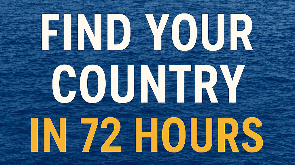 The 72-Hour Country Decision System