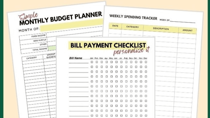 FREE 3-Page Budget Starter Pack