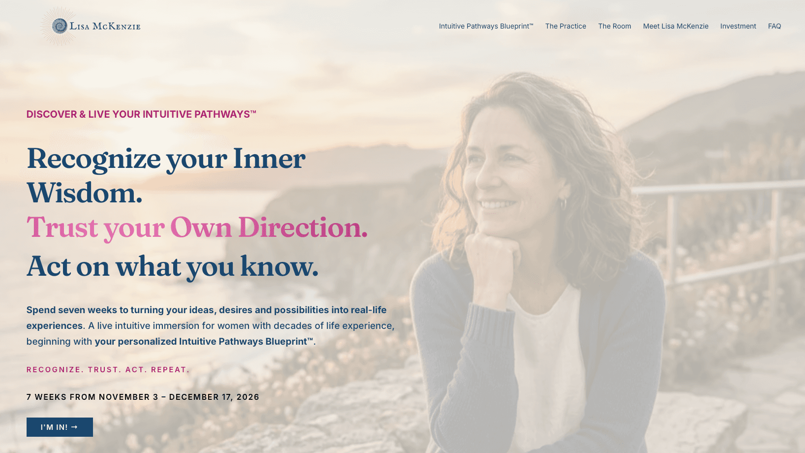 LIVE YOUR INTUITIVE PATHWAYS™ + PRIVATE SESSIONS