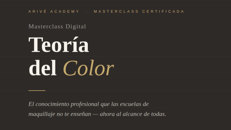Teoria Del Color - Masterclass Certificada.