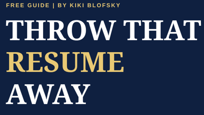 THE CANDID RESUME GUIDE
