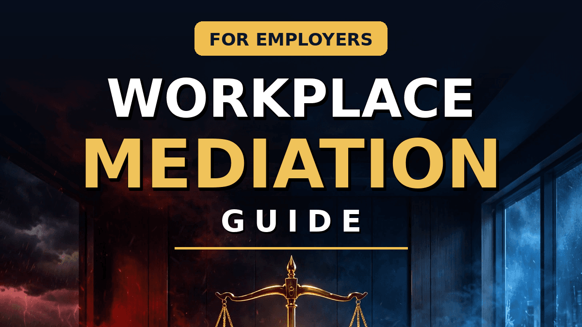 WORKPLACE MEDIATION FOR EMPLOYERS