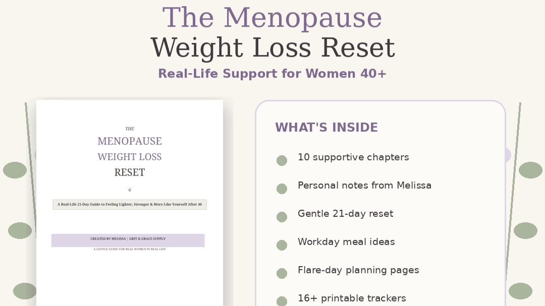 The Menopause Weight Loss Reset