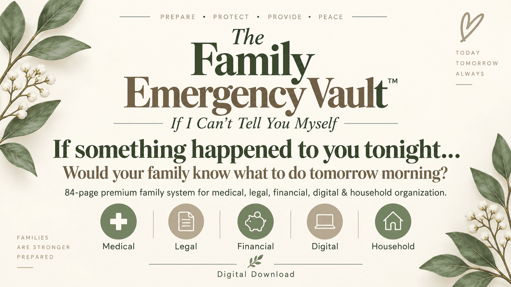 The Family Emergency Vault™