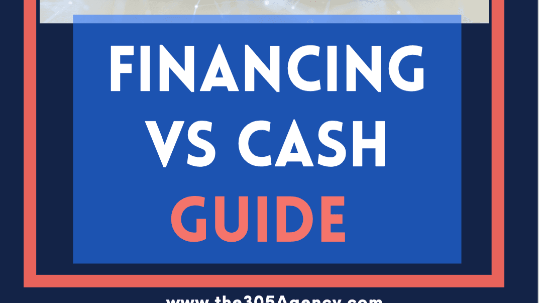 FREEBIE! FINANCING VS CASH Mini Guide