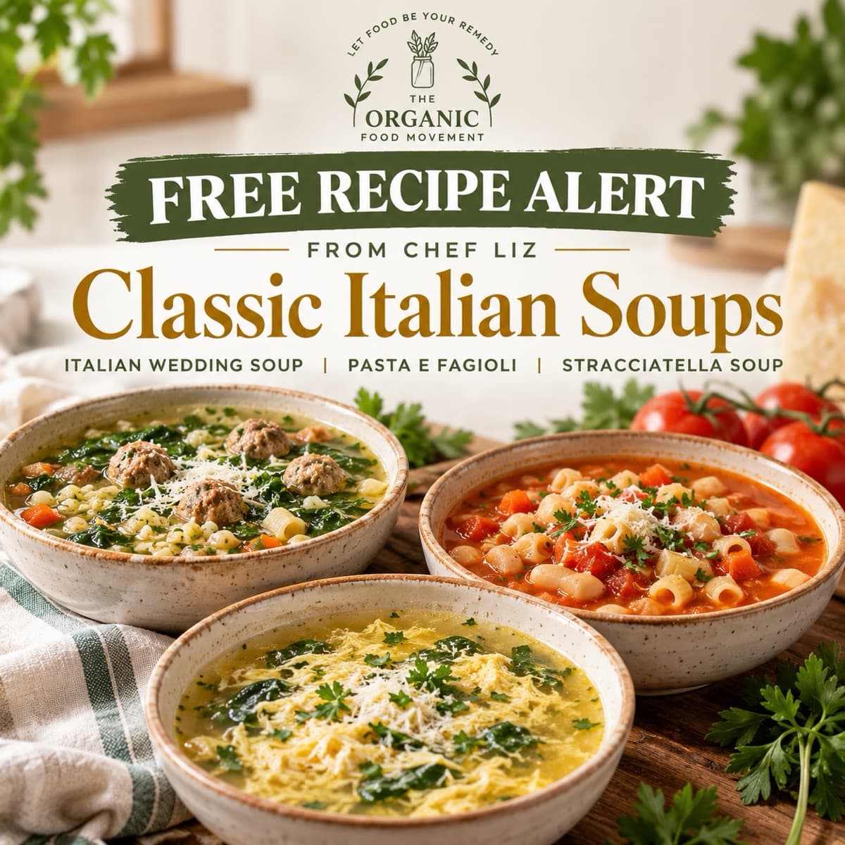 FREE Classic Italian Soups
