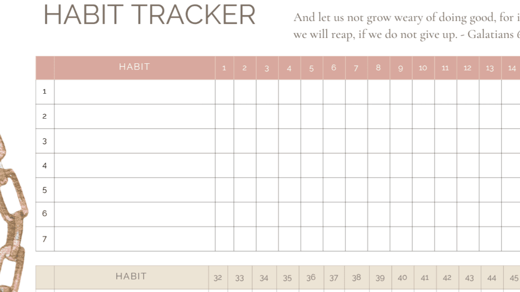 Get My 75 Day Habit Tracker Now!