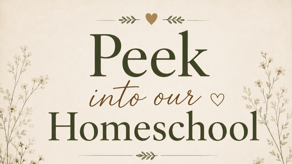 Peek Inside our Homeschool Now!