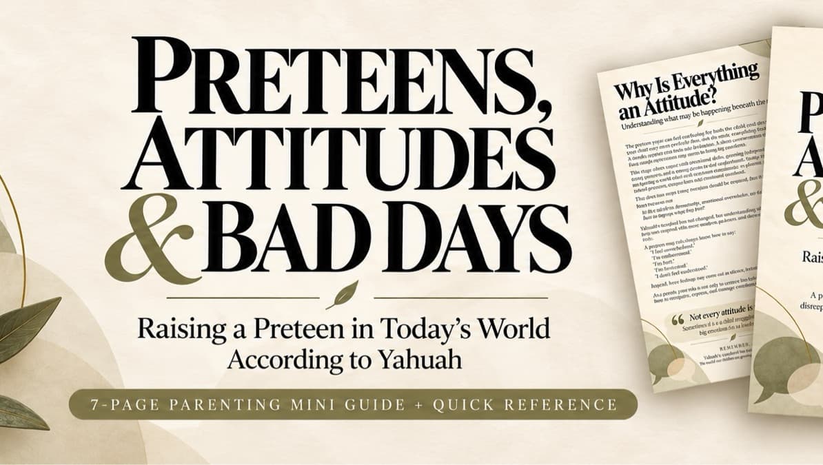 Preteens, Attitudes & Bad Days 