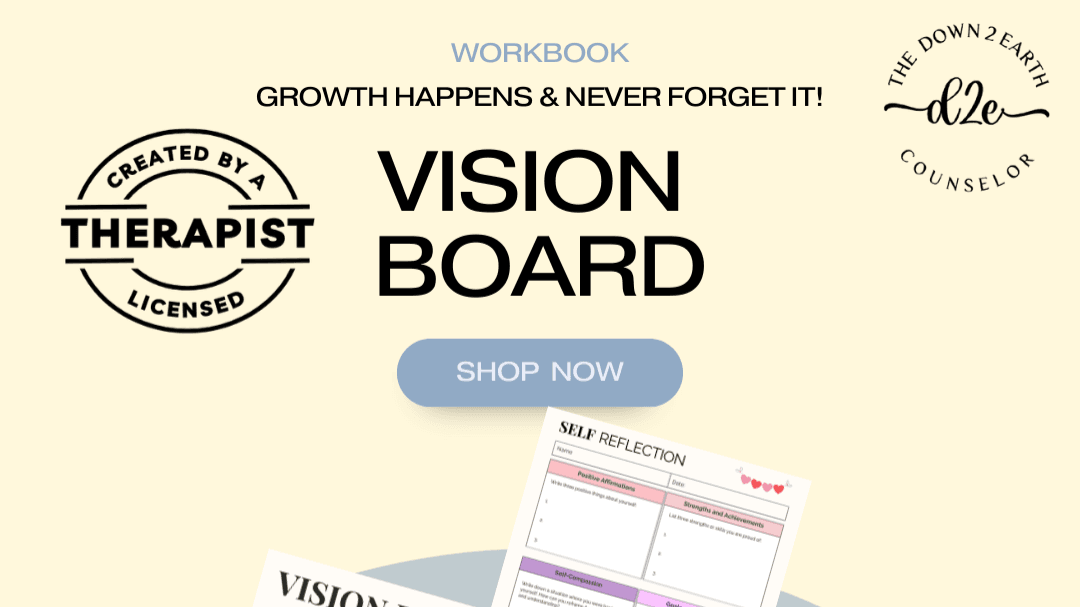VISION BOARD PDF, GOAL-SETTING WORKBOOK