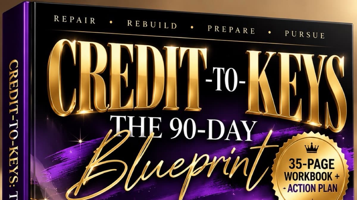 Credit-to-Keys: The 90-Day Blueprint 🔑