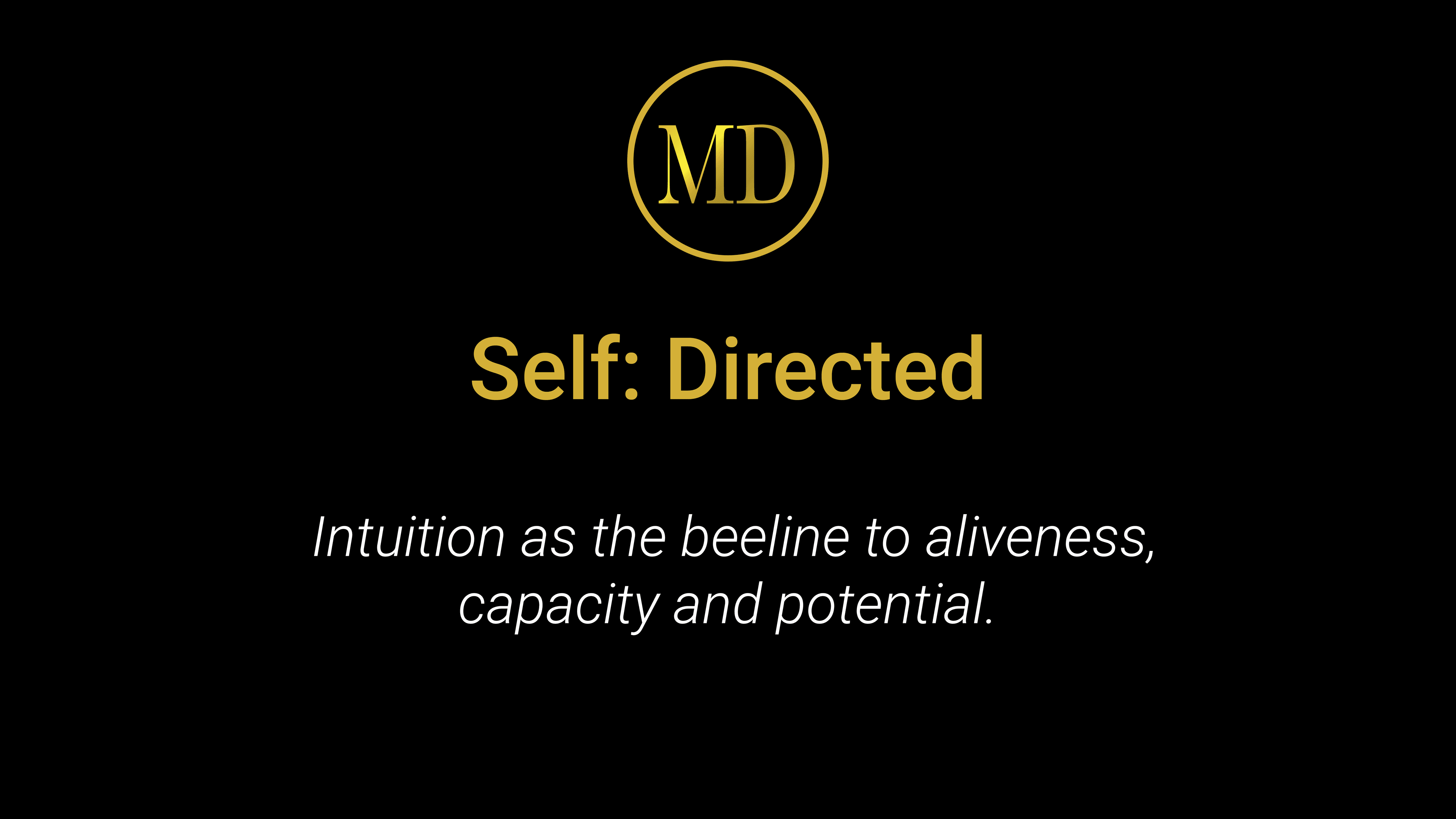 Self: Directed