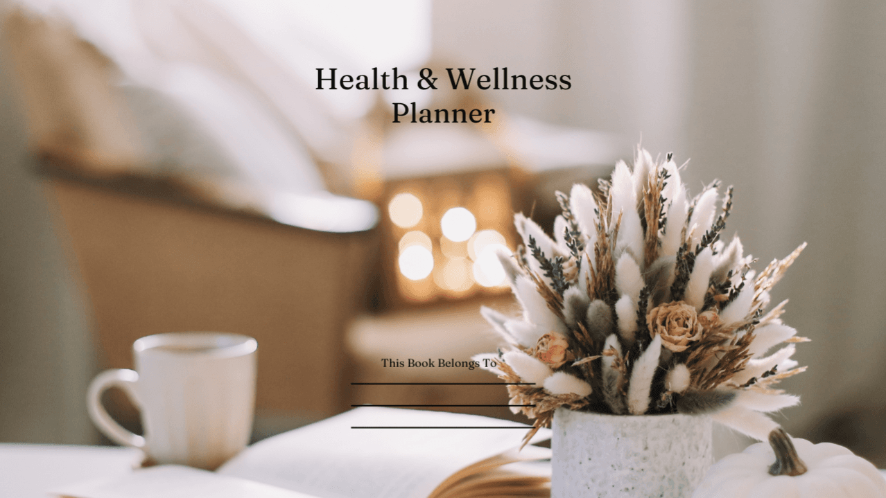 Health & Wellness Planner