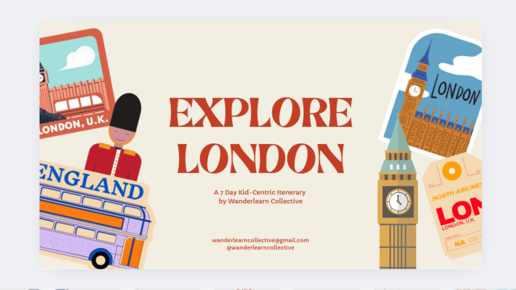 London (Kid-Centric) Trip Guide