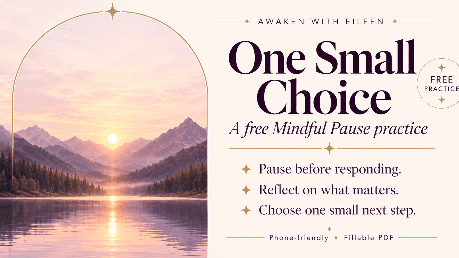 One Small Choice — Free Practice