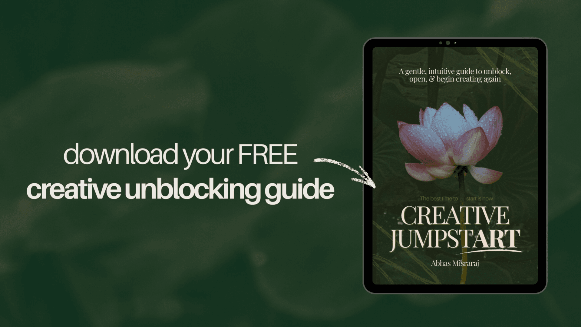 Reconnect with your creativity