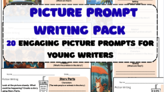 Picture Prompt Writing Pack