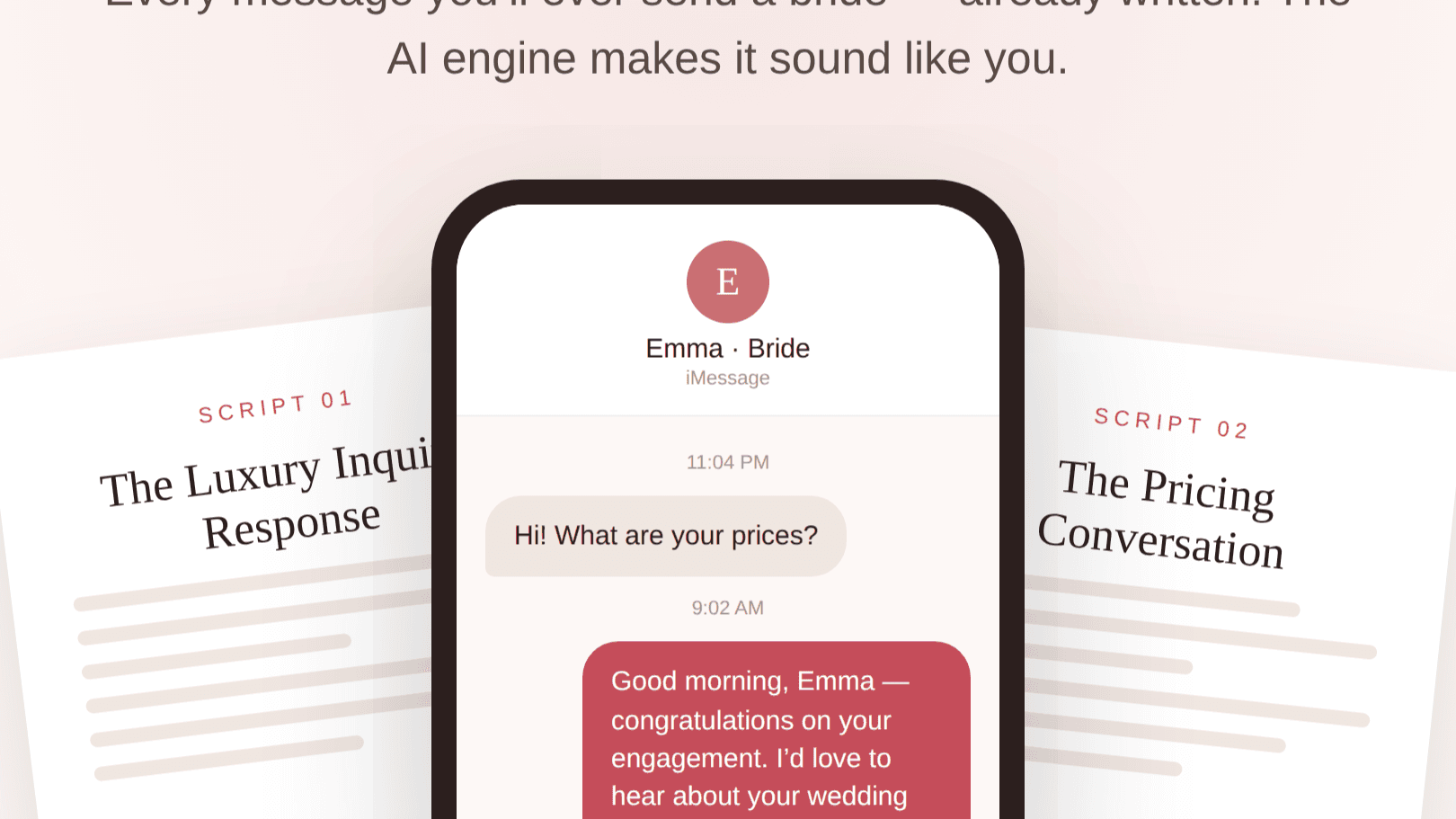 The Bridal Client Communication System™ + AI