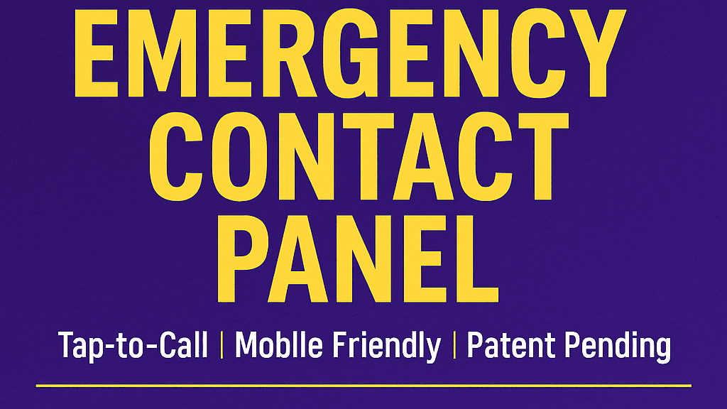 EMERGENCY CONTACT PANEL