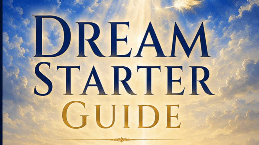 DIGITAL DOWNLOAD  DREAM STARTER GUIDE