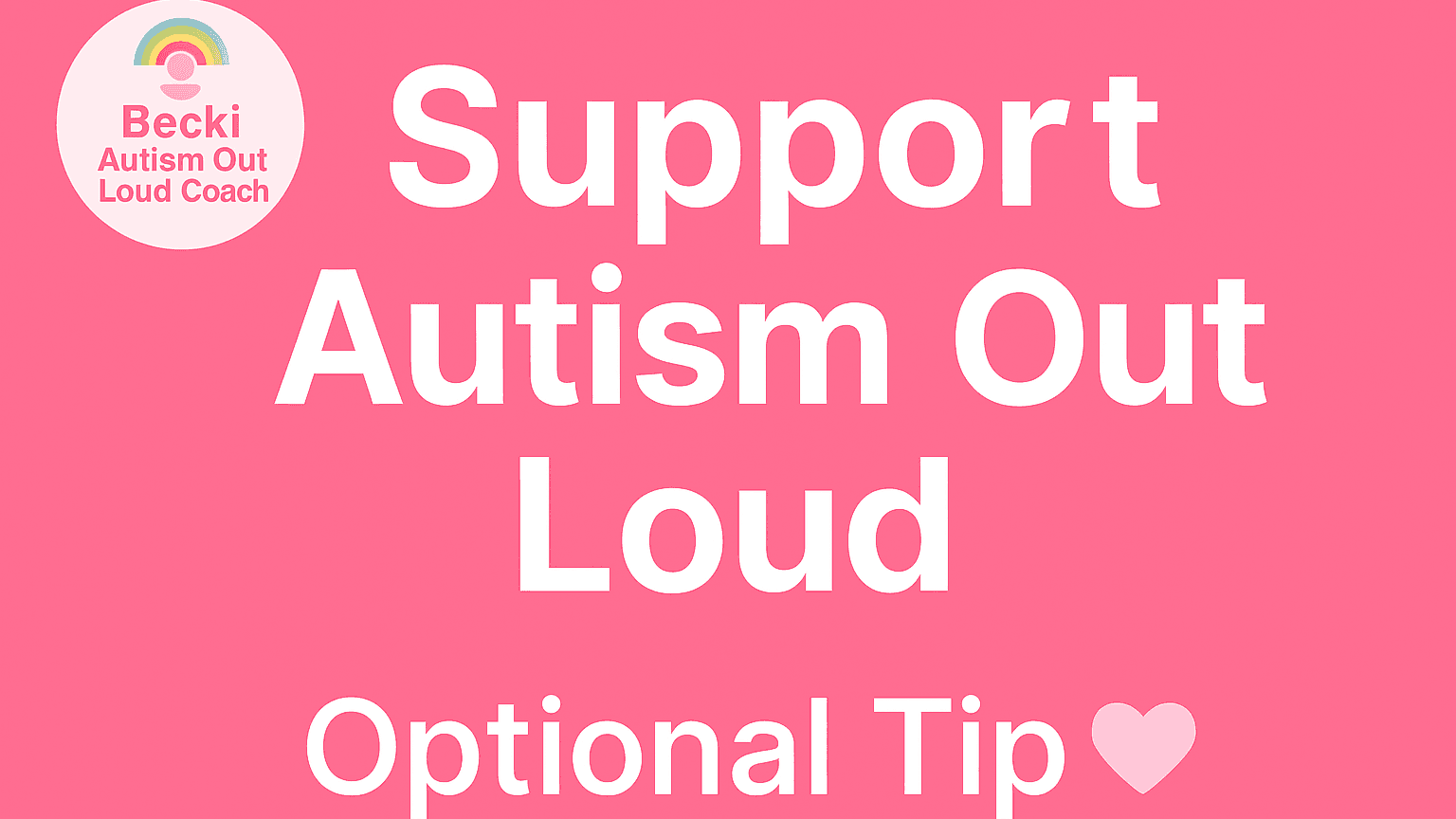 Support Autism Out Loud 💗
