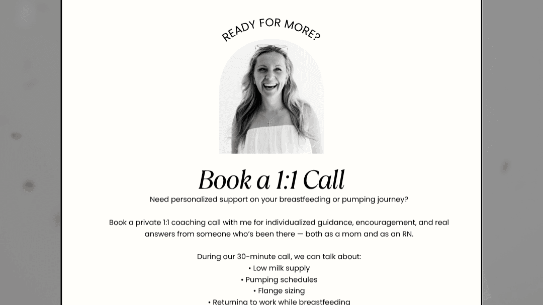 Book a 1:1 Call with Me