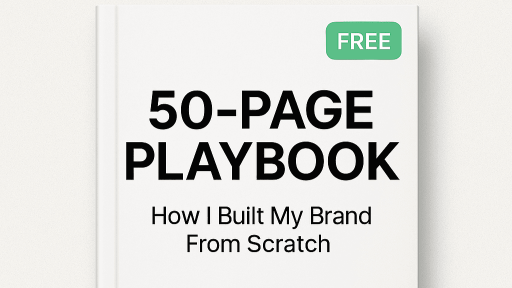 FREE 50-Page Brand-Building Playbook