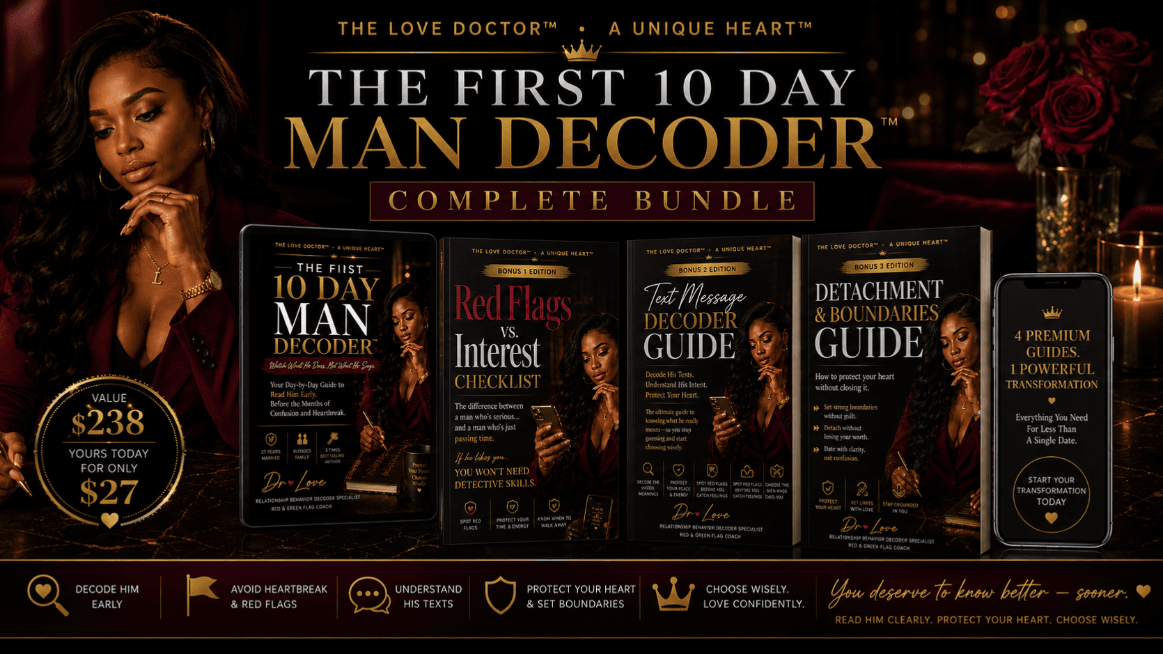 First 10 Day Man Decoder System Bundle Pack