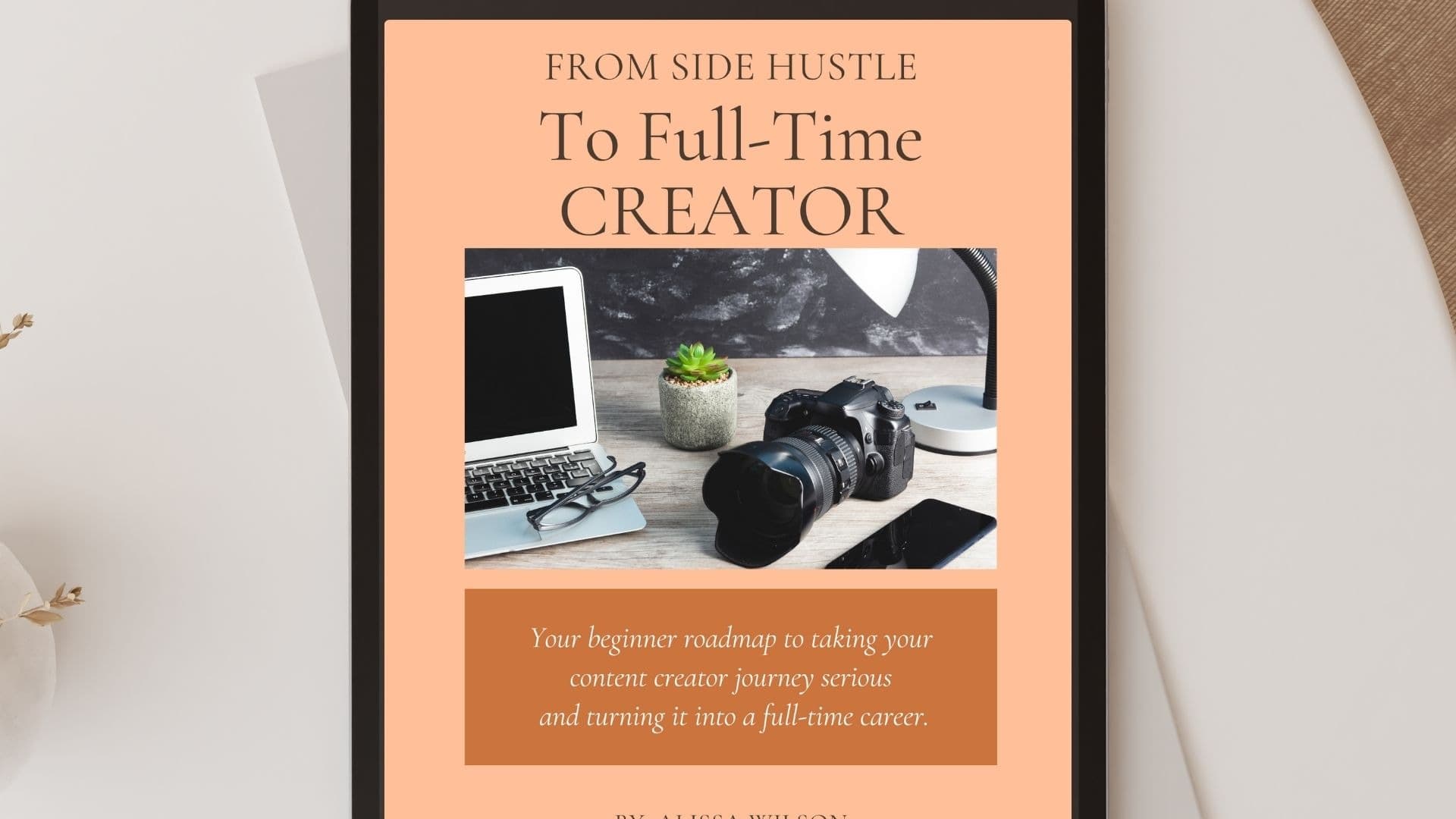 From Side Hustle To Full-Time Content Creator