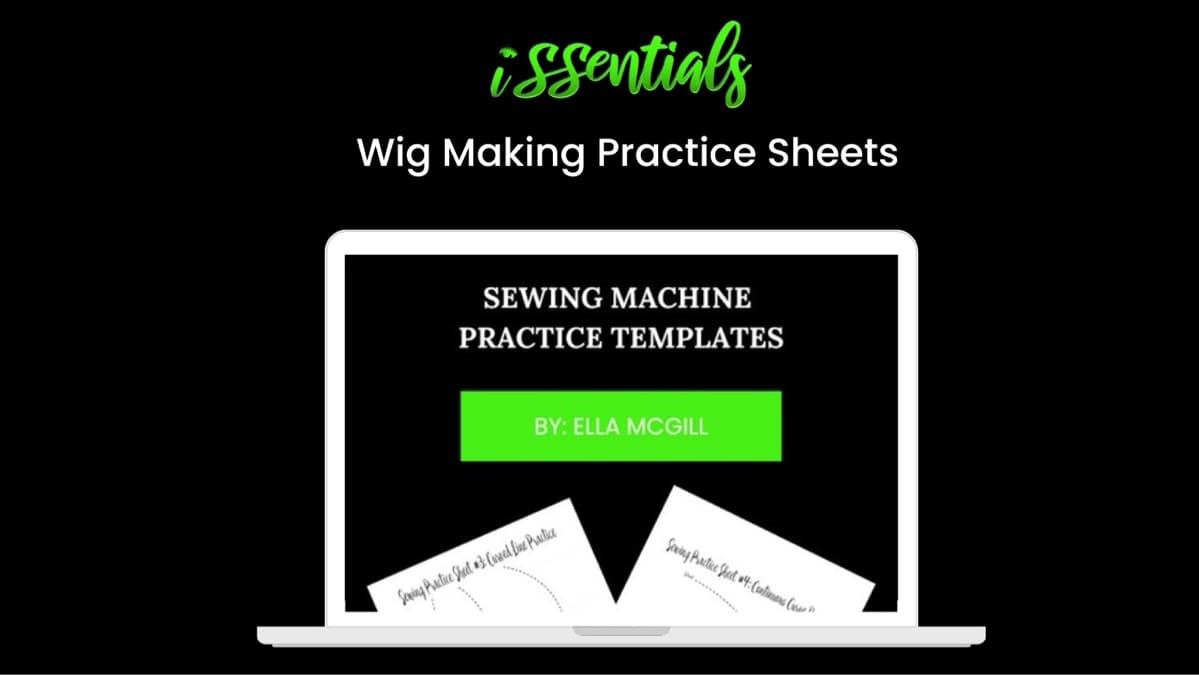 Sewing Machine Practice Sheets (Printable)