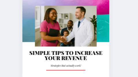 Simple TIPS to increase your revenue!