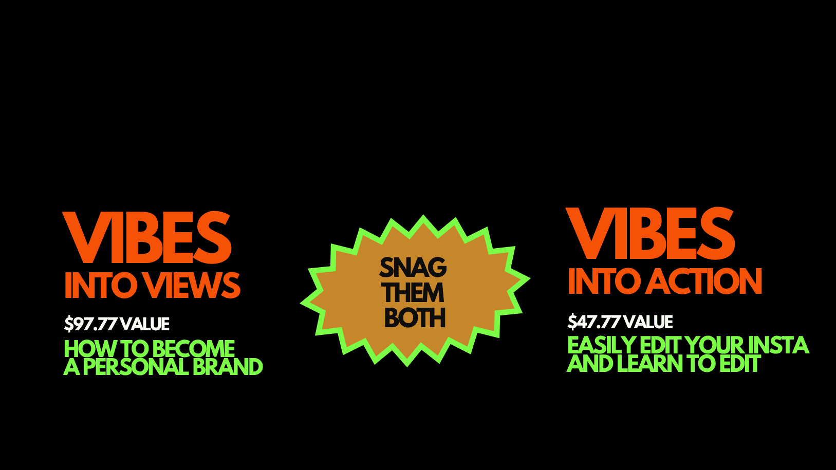 vibes brand + ig audit bundle 