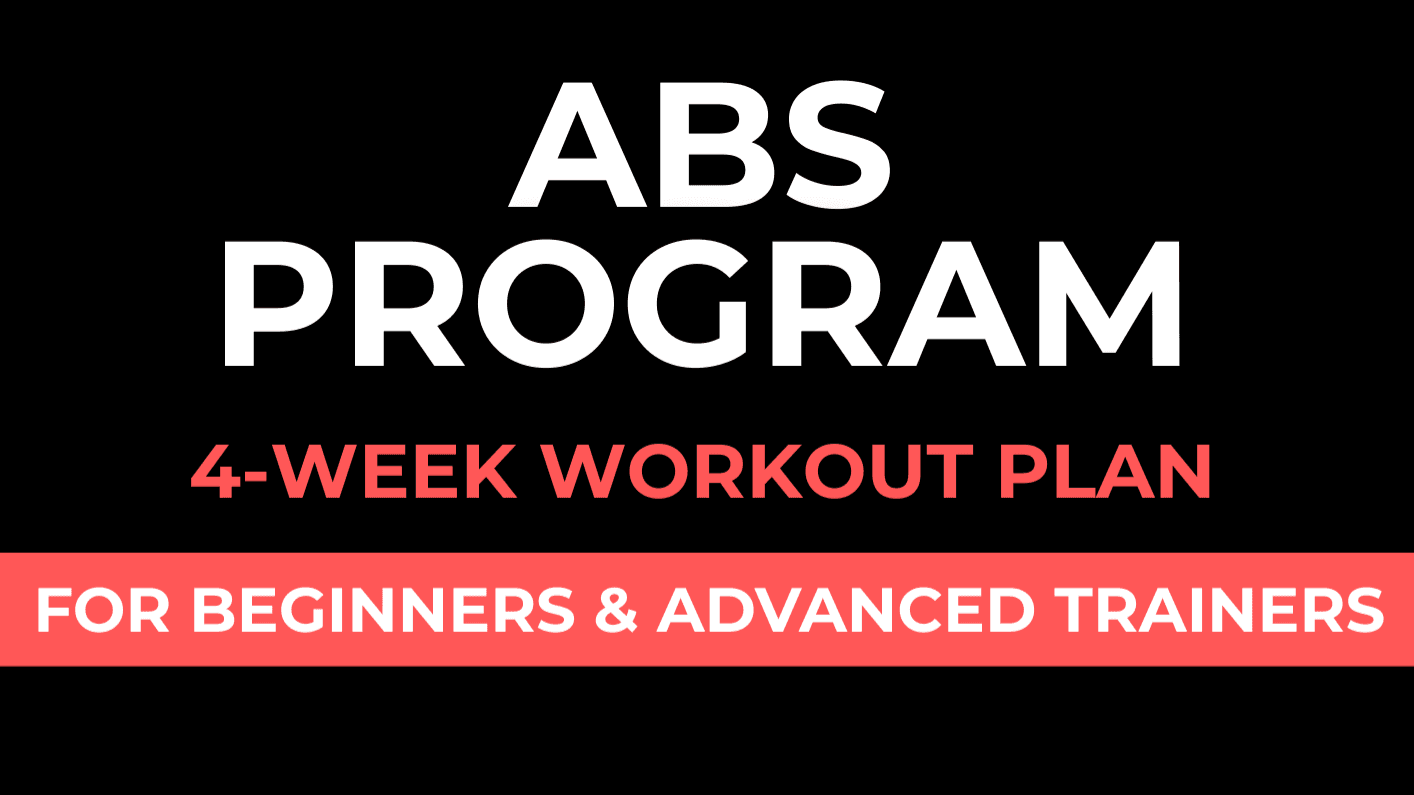Get My 4-WEEK ABS & CORE GUIDE Now!