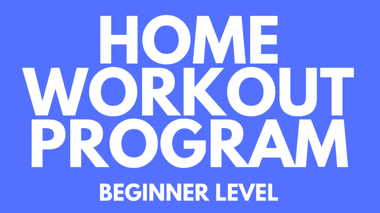 Buy your Home Workout Plan today!