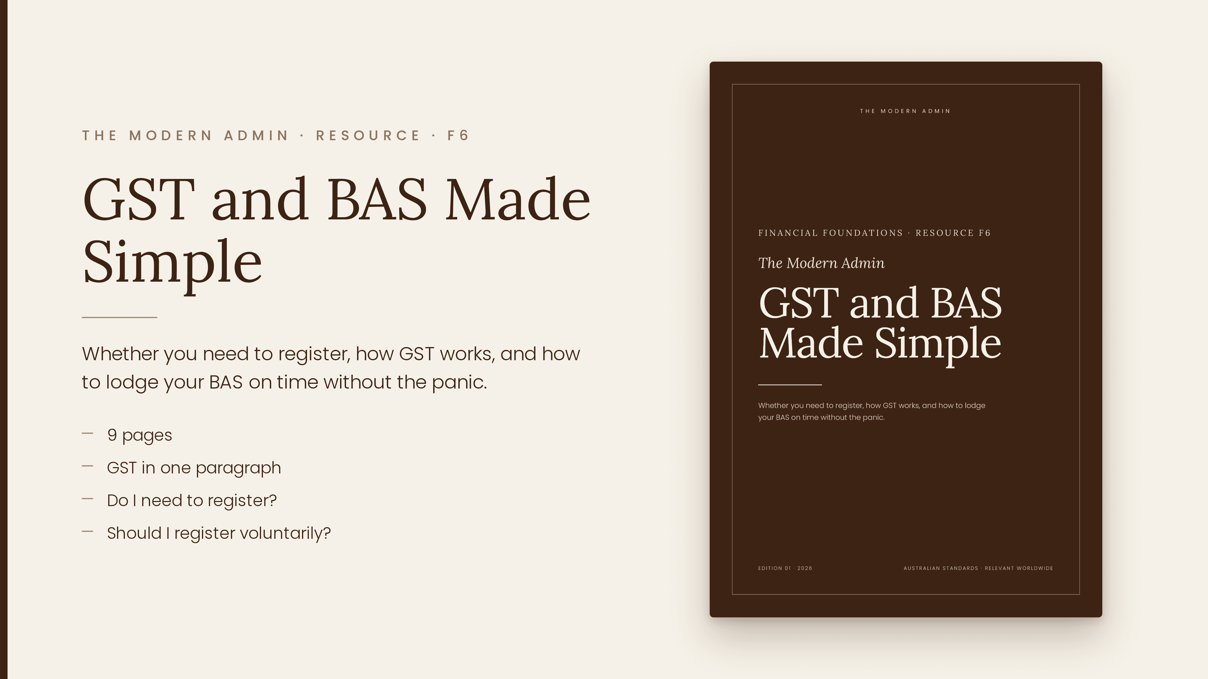 GST and BAS Made Simple