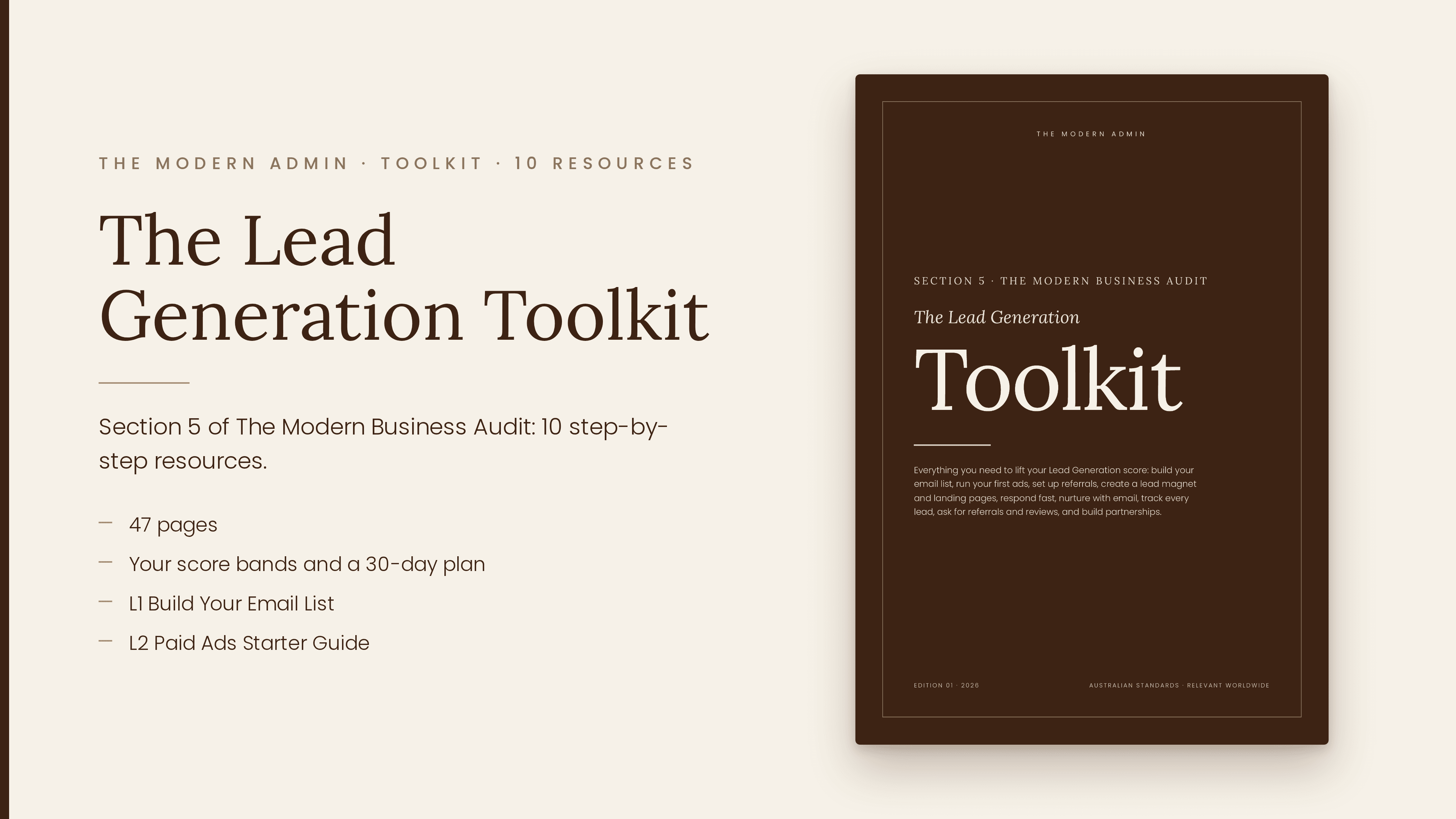 The Lead Generation Toolkit