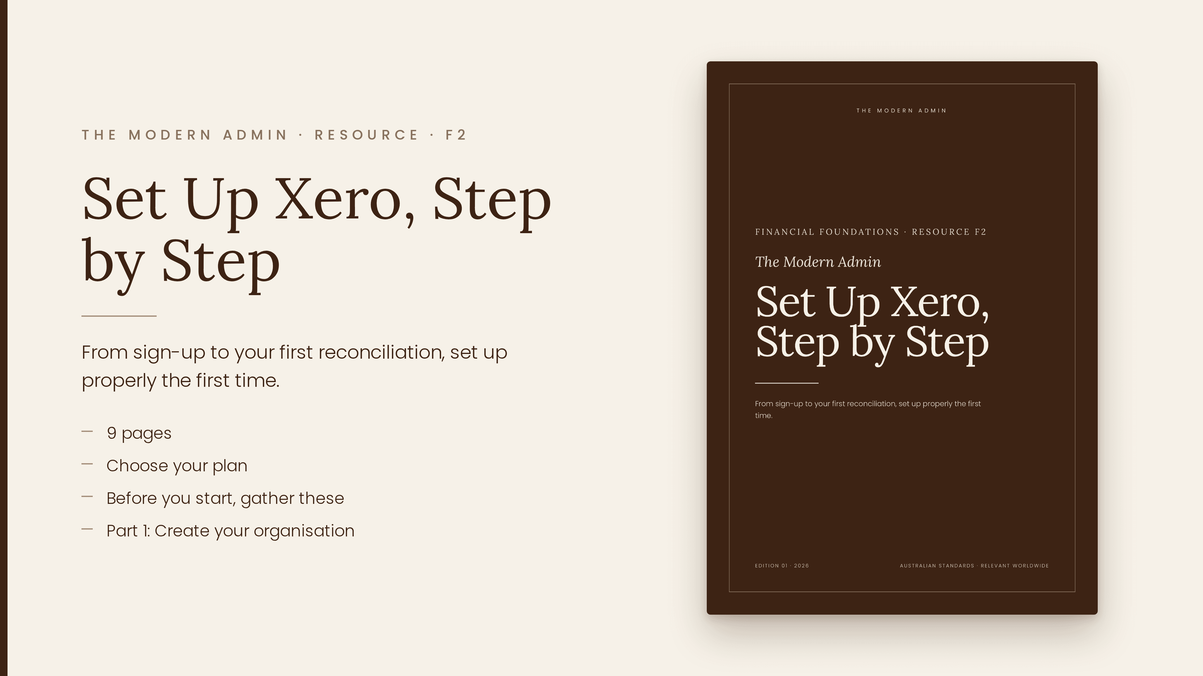 Set Up Xero, Step by Step