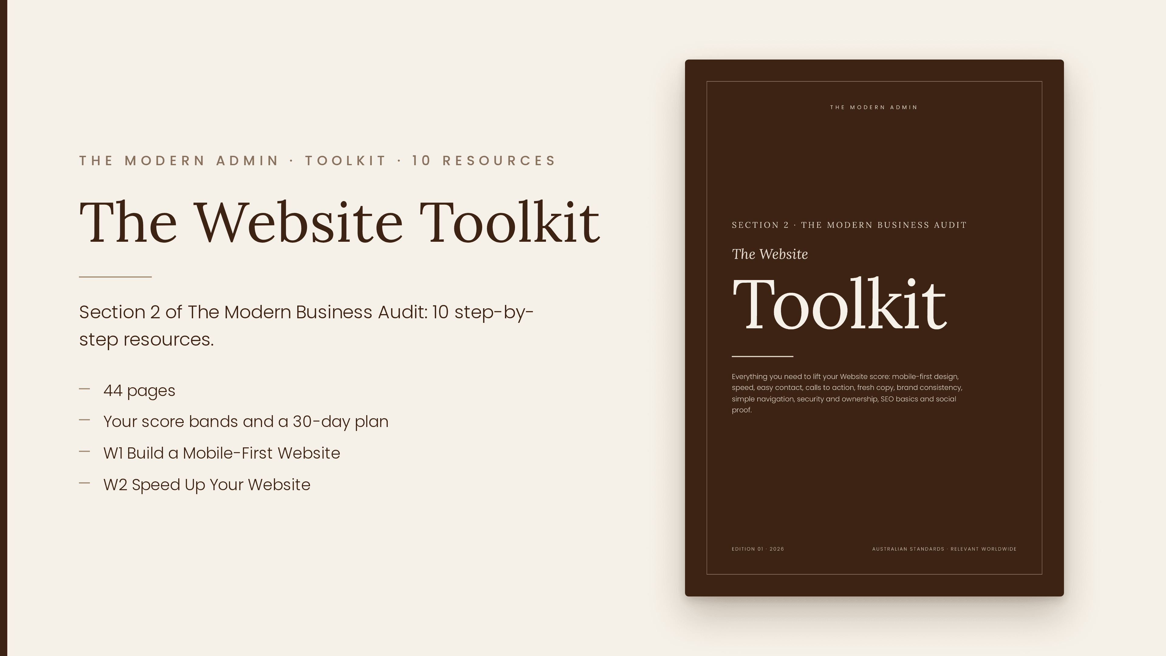 The Website Toolkit