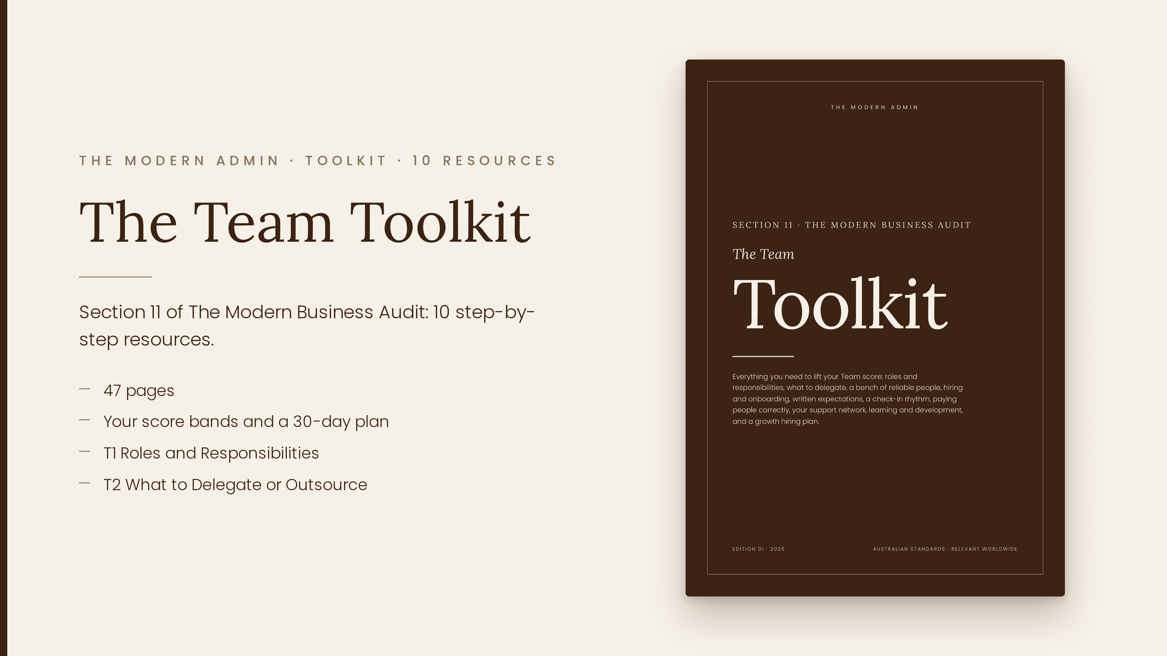 The Team Toolkit