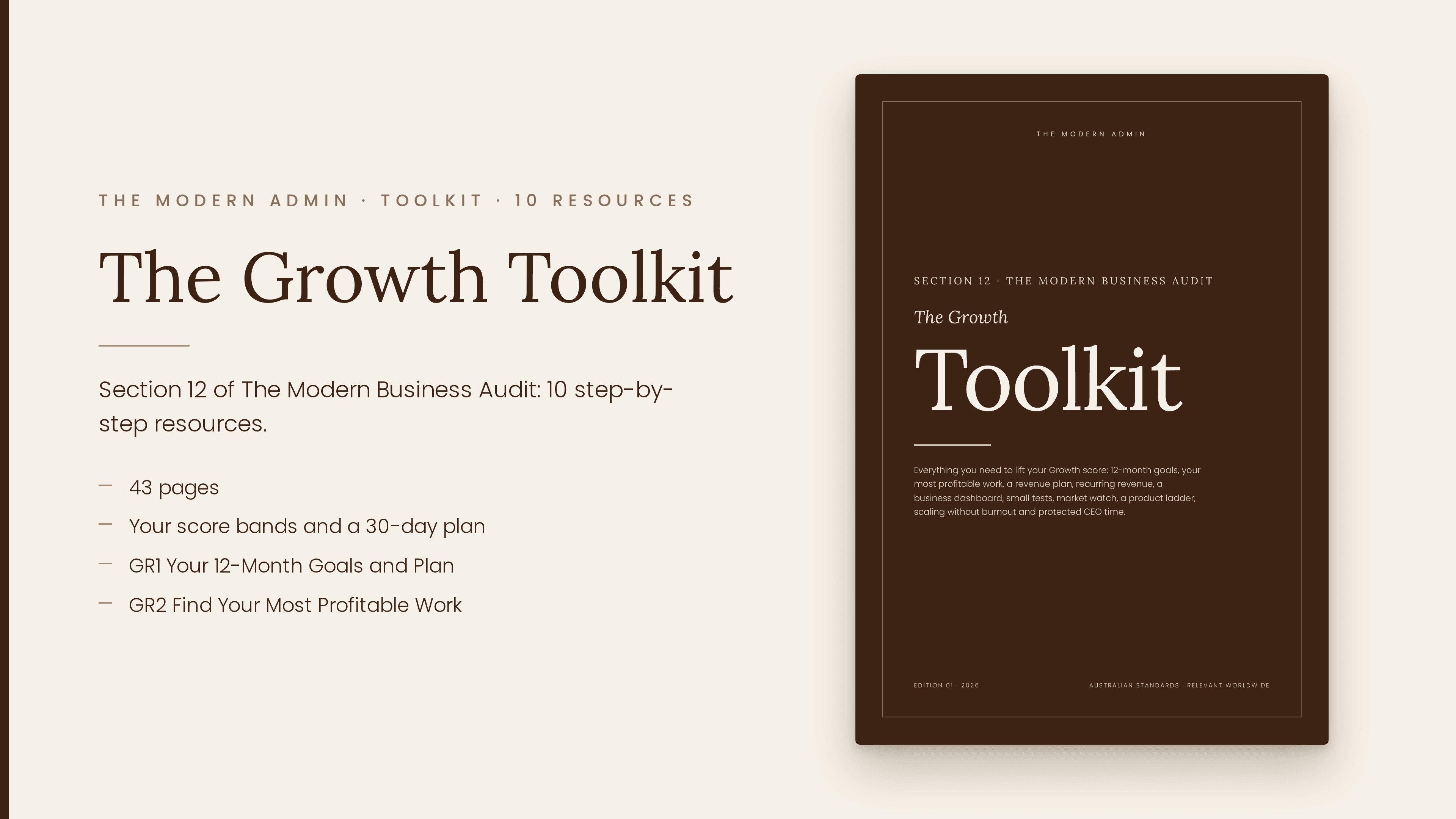 The Growth Toolkit