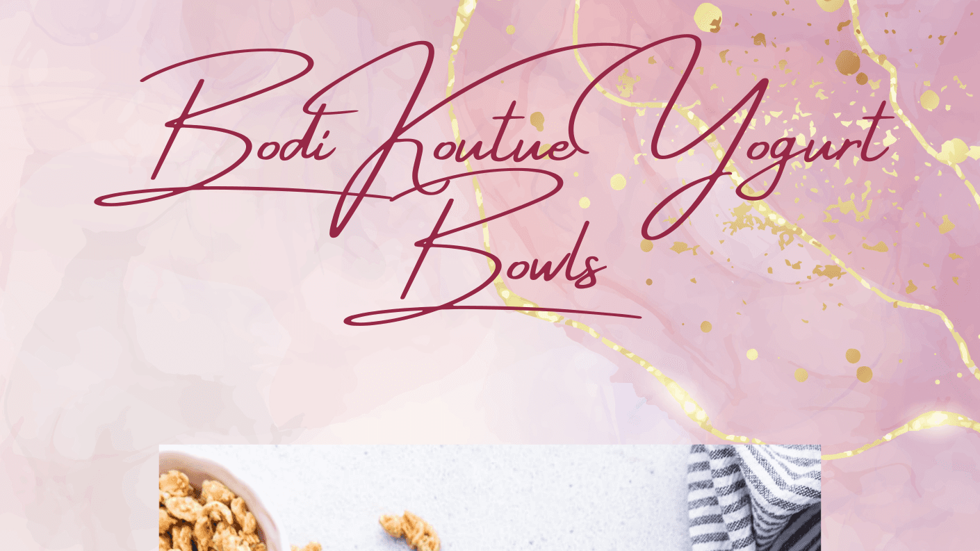Get My Yogurt bowl recipes Now!