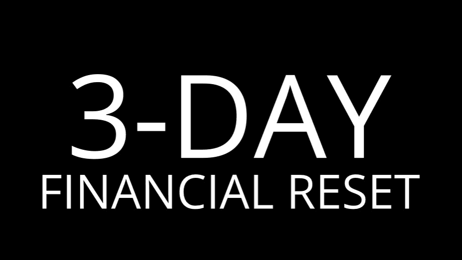 VIP- 3 Day Financial Reset 