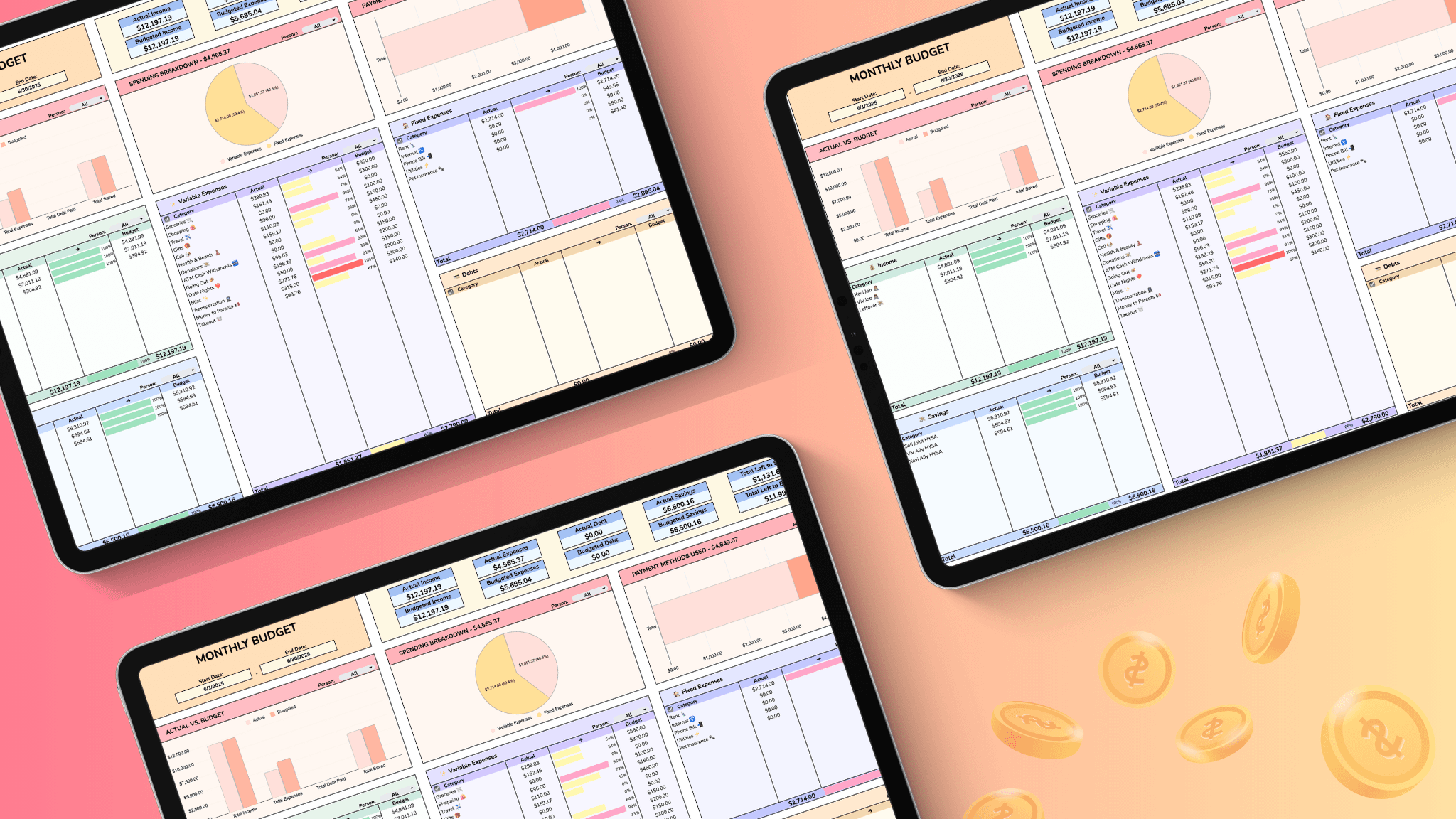 Budget Template 2.0 💸
