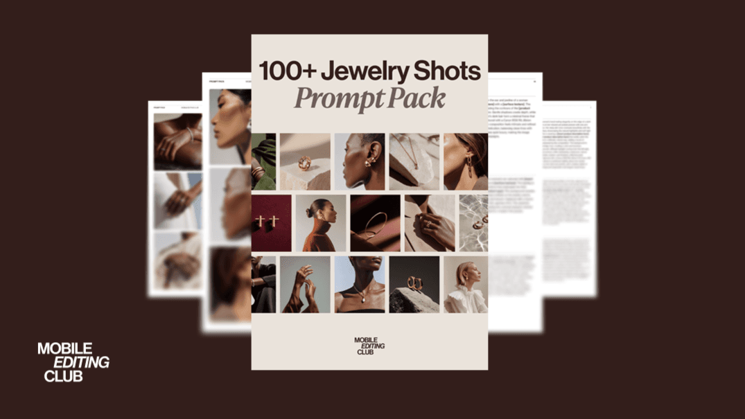 100+ Jewelry Prompt Pack