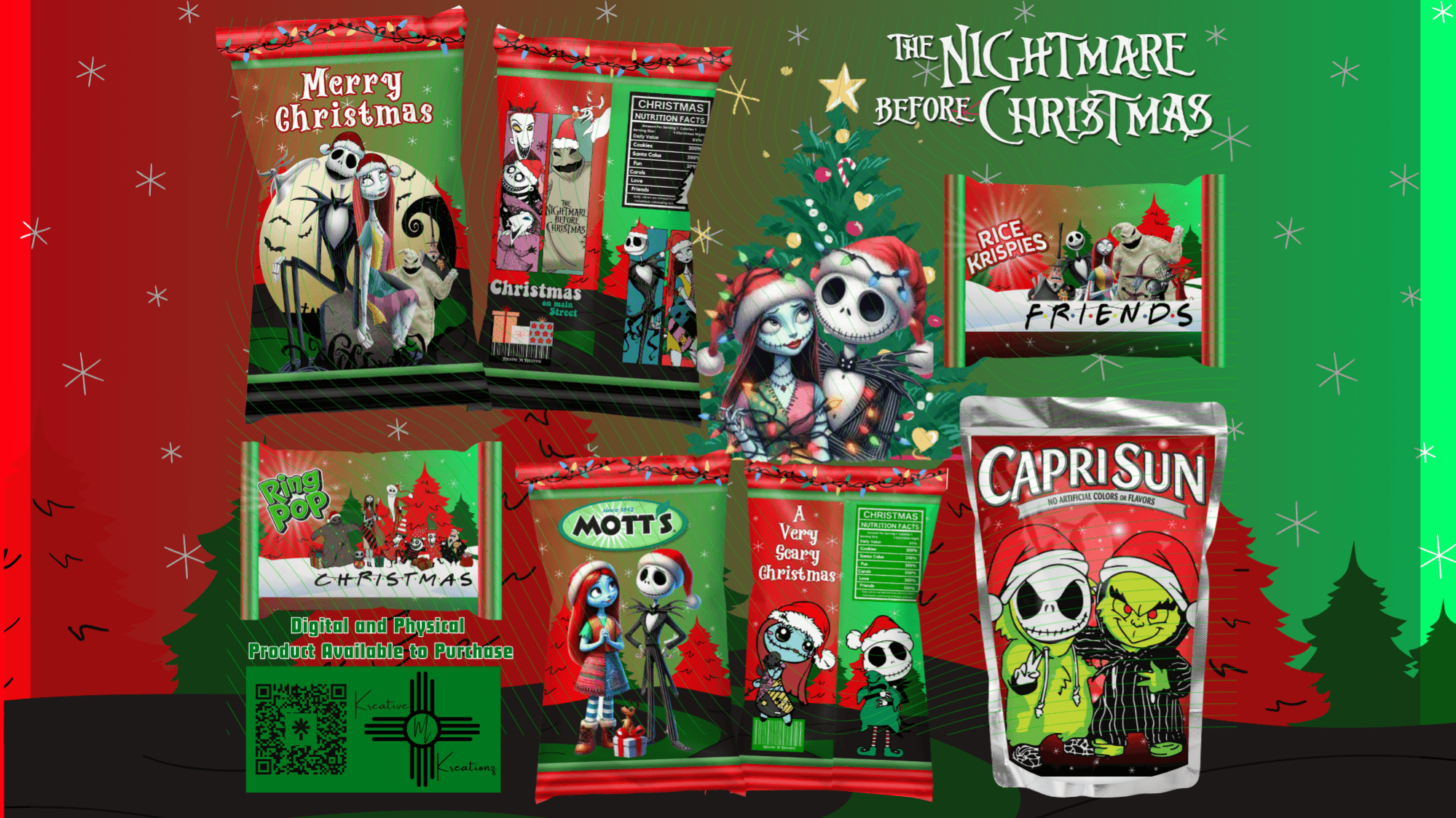Nightmare Before Christmas Treat Digital Bundle