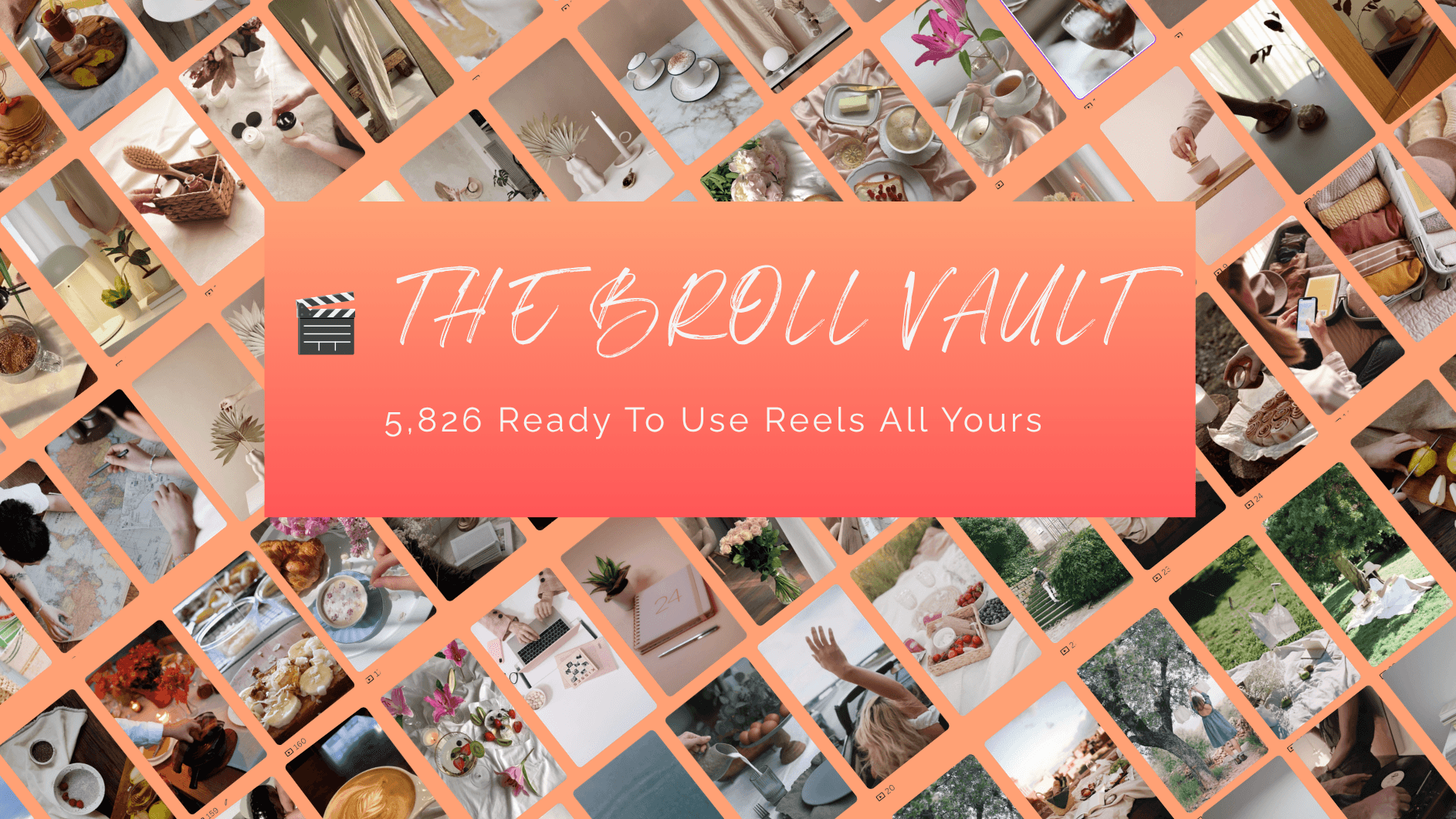 The B-Roll Vault - 5,826 Reels