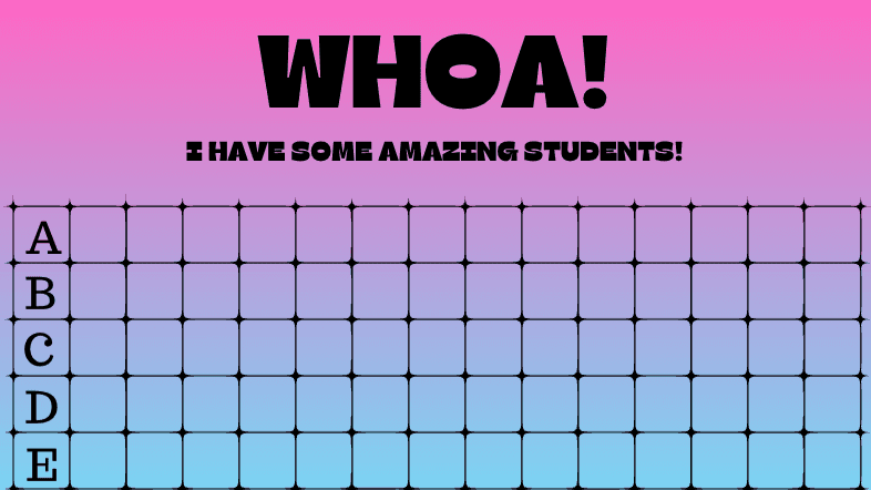 Whoa! Board - Set of 10