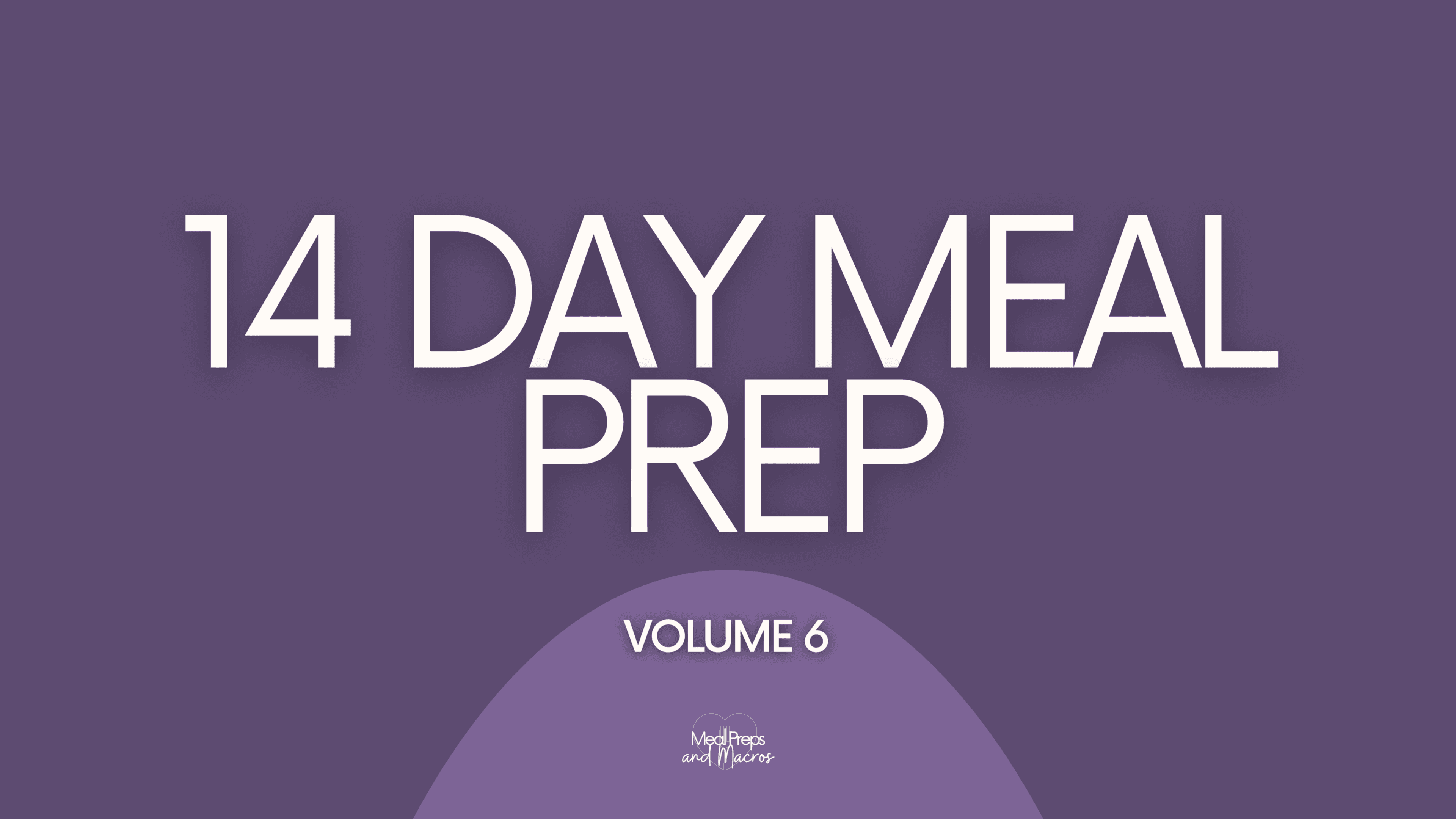 14 Day MPG, Volume 6 + FREE CROCKPOT BONUS