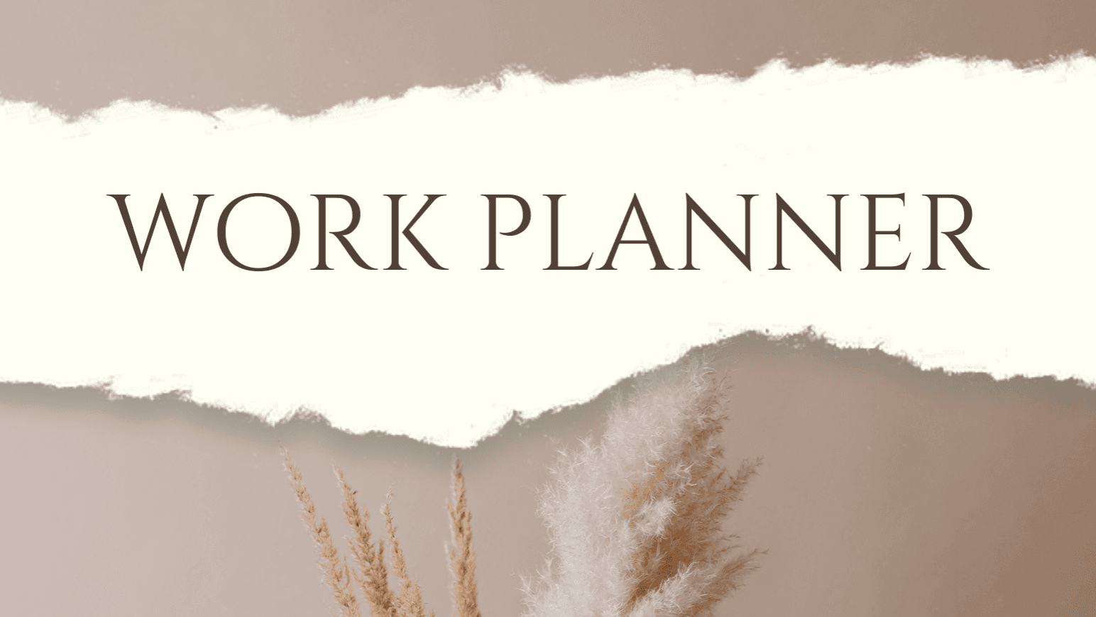 Get Your planner Now!