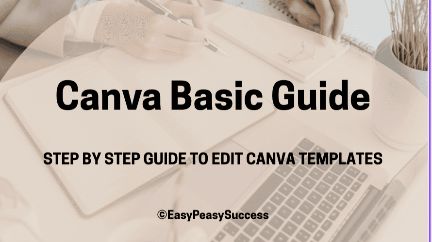Canva Basic Guide for Beginners *FREE GUIDE*